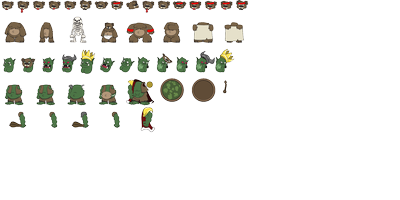 X360 Don't Feed the Trolls Characters Sprite Sheet