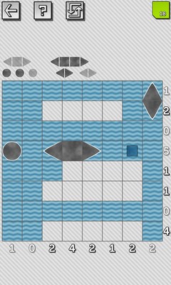 Battleship Solitaire Puzzles - Screenshot 2