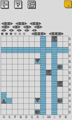 Battleship Solitaire Puzzles - Screenshot 4
