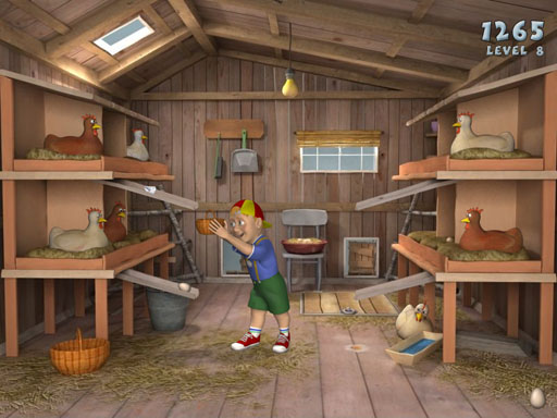 Tom's Hen House - Screenshot